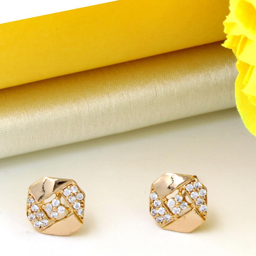 Orlenna Dazzle American Diamond Earring