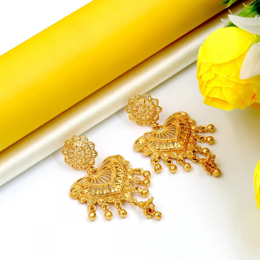 Orlenna Gold Plated Earring Set