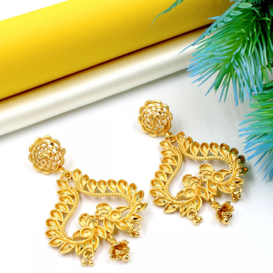 Orlenna  Gold Plated Earring Set - Traditional