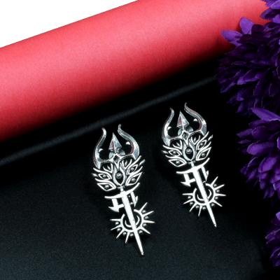 Cleverly Crafted Traditional Oxidized Earrings