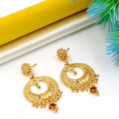 Eye Catching Gold Plated Earrings