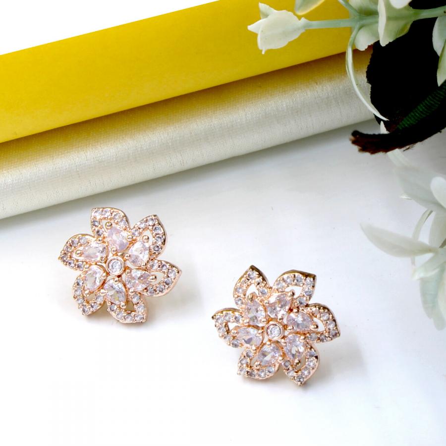 Orlenna American Diamond Earring Set