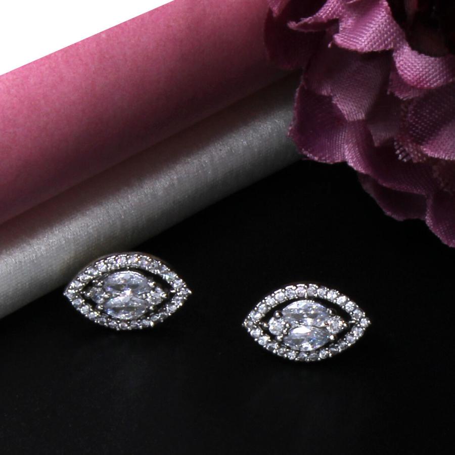 Sparkling Orlenna American Diamond Earring Set