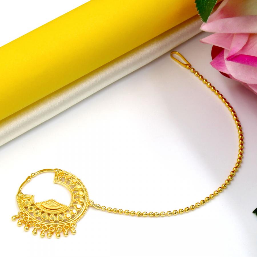 Traditional Gold Plated Nath